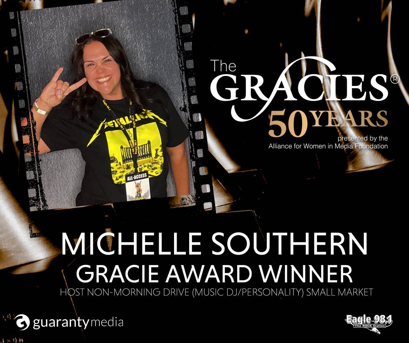 Michelle Gracie Announcement Graphic